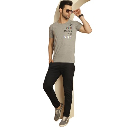 Image of Mack Jonney Printed Round Neck Cotton Regular Fit Half Sleeves Tshirt for Men(Pack of 3)-MACK635360
