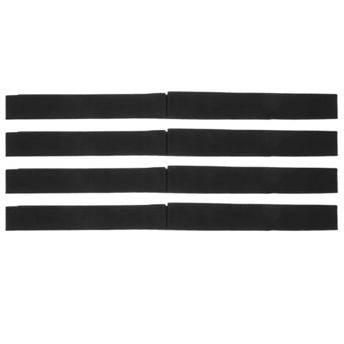 DEARMAMY 4 Stück Nylon Zurrgurt für Hoverboard Sitz Verstellbare rutschfeste Befestigungsgurte 25 X 700mm Schwarz Scooter Zubehör für Elektro Selbstbalancer