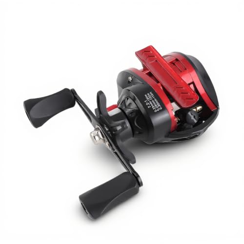 Baitcasting-molen, 9,9 Oz Ultralicht Metalen Baitcaster, Lange Worp, 7,2:1 Overbrengingsverhouding, 8 Kg Remkracht, voor Zoutwater Zoetwater Ijsvissen