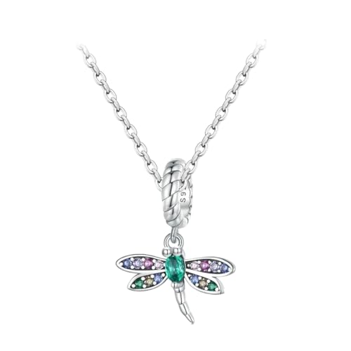 Pendentif libellule argent 925 cadeau de Saint-Valentin femme