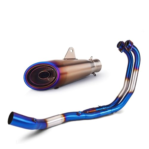 Pot d'échappement inox premium pour Yamaha R3 R25 MT03 2015-2024
