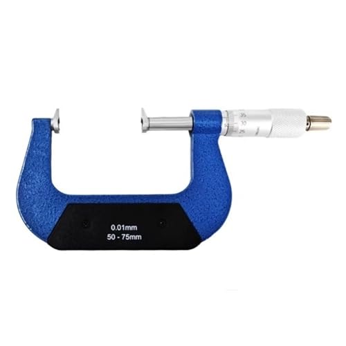 SHYEGUMUZA Outside Micrometer Mechanical Long-Jaw Type 50-75mm Accuracy 0.01