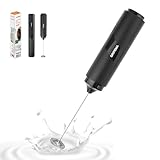 GRIFEMA Frullino Montalatte Elettrico, Frullino per Cappuccino 13000 giri/min, Funziona a Batteria, Ergonomico, senza BPA, Schiumatore Latte Elettrico per Latte, Caffè, Bevanda, Matcha