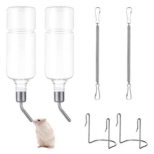 2-teiliges Futterschalen-Set Für Kaninchen – Abnehmbar, Edelstahl & Kunststoff, Hängend