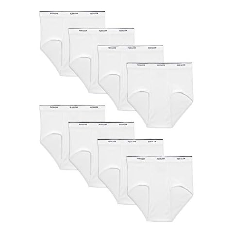 Fruit of the Loom Men's Brief Underwear, 8 Pack Cover