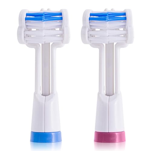Têtes de brosse à dents Triple Bristle fini le brossage incomplet