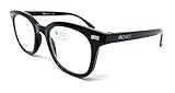 Gafas para vista cansada con con protección de luz azul (hasta 41%, rango 33 – 41%) emitida de PC, tablet, smartphone, TV, iluminación LED. Reducción de cansancio, fatiga y dolores de cabeza e insomnio (causada por la sobreexposición de luz azul)