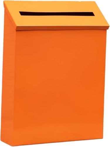 NSTVVEE Cassetta Postale da Parete, Porta giornali, Cassetta Postale Decorativa Antipioggia, Cassetta Postale in Metallo per casa, Ufficio, cancello Esterno, Decorazione (D)