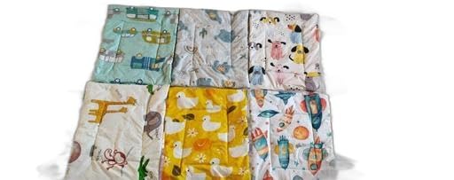 Soft Cotton Baby Goddi for 0?3 Year Kids | Comfortable & Skin-Friendly Newborn Sleeping Mat | Cute Printed Baby Bedding (Pack of 6)|PRA-P514-image-34
