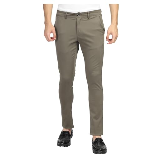 Image of Men's Slim Fit Casual Trousers Parent 2