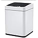 Produktbild OOFAT Mülleimer Küche 10L, Intelligenter Automatischer Sensor Mülleimer, Rutschfester Boden, Inneneimer Mit Griff, Tret Mülleimer, Edelstahl,D