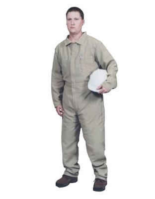 Stanco Safety Products 4X Tan 4 1/2 Oz Nomex IIIA Contractor's Style Coveralls