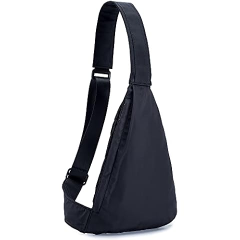CLAPE Anti-Diebstahl Sling Bag Wasserdichte Crossbody Bag Polyester Chest Bag Leichte Shoulder Bag Unisex Schultertaschen Cover