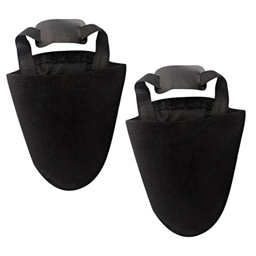 VANZACK 3pairs Bowling Shoe Bowling Slider Cover for Easy Sliding Non-Deformation Wear-Resistant Space-Saving Design Elastic Band for Convenient Use
