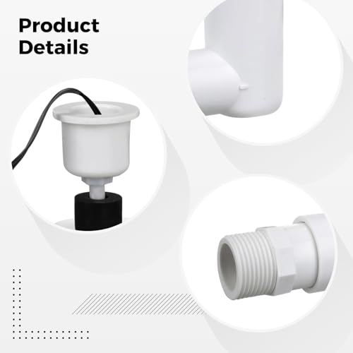 Control de nivel de agua con interruptor de flotador HVAC SS2 y cable largo para condensado 3