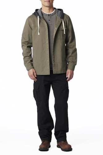 UNIONBAY Mens Mcguire Twill Workwear Hooded Jacket2