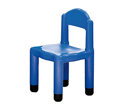 Italveneta pedagógica 90014-Seggiolina Azul de plástico con tapón para Patas de 5 cm Cover