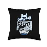 Bad Company Good Lovin' Gone Bad Throw Pillow