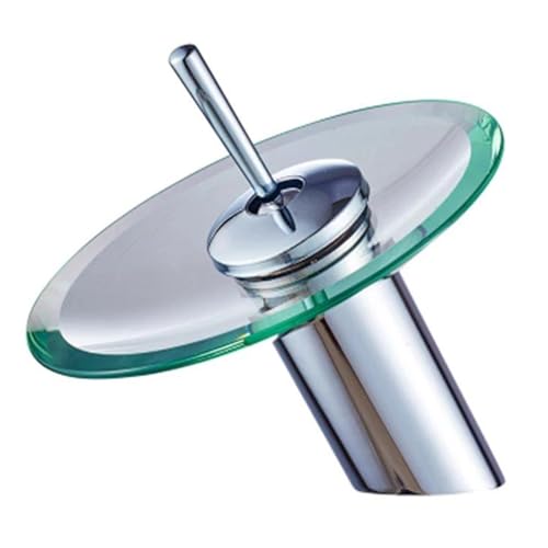 Verre en verre moderne BACILAGE de haute qualité finition chrome