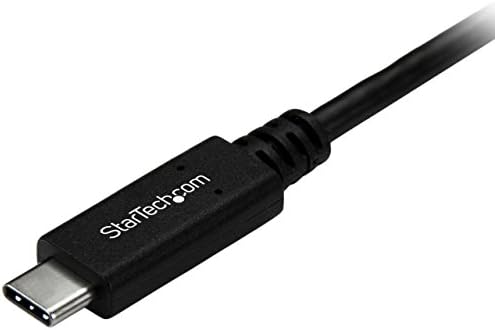 StarTech.com USB to USB C Cable – 1m / 3 ft – 5Gbps – USB A to USB C – USB Type C – USB Cable Male to Male – USB C to USB (USB315AC1M),Black 1