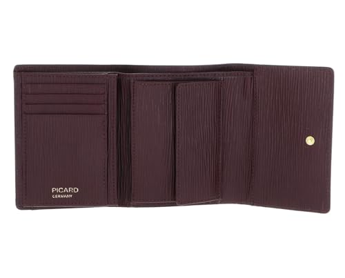 Porte-monnaie Picard Calais 1 en cuir de qualité violet - 2