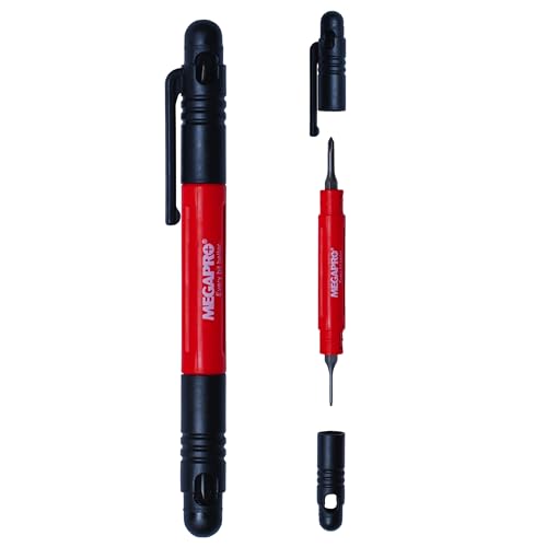 MEGAPRO® 4-IN-1 Pocket Driver - Mini Screwdriver - Purse-sized - Eyeglasses Screwdriver - Precision driver