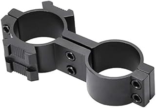 Higoo® 25.4mm Dual Rings Mount/1" Scope Mount/12 Gauge Mag. Tube for 1" Flashlight/Laser - Higoo
