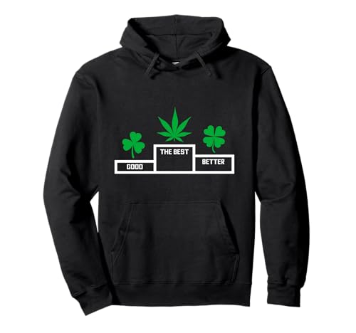 El cannabis es la mejor hierba Druffi Trippy Sudadera con Capucha