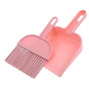 HEATSHAKING Handfeger Kehrschaufel Set (Rosa)