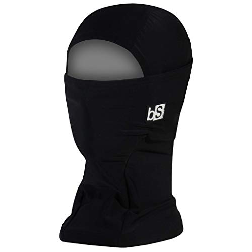 BLACKSTRAP Hood Balaclava Face Mask, Dual Layer Cold Weather Headwear for Men and Women (Black)