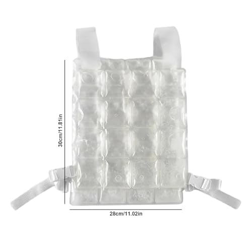 Chaleco de enfriamiento corporal AC Ice Vest para verano 7