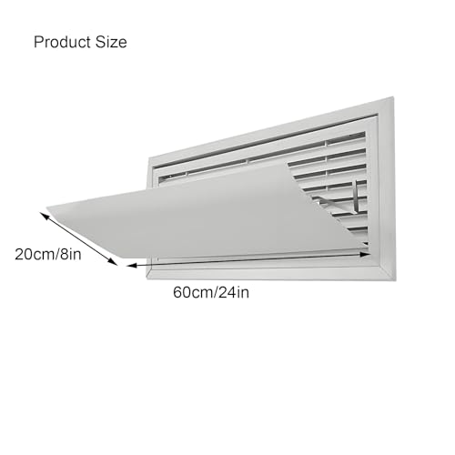 Deflector de ventilación ajustable para un control preciso de la dirección del viento, ideal para uso doméstico y hotel