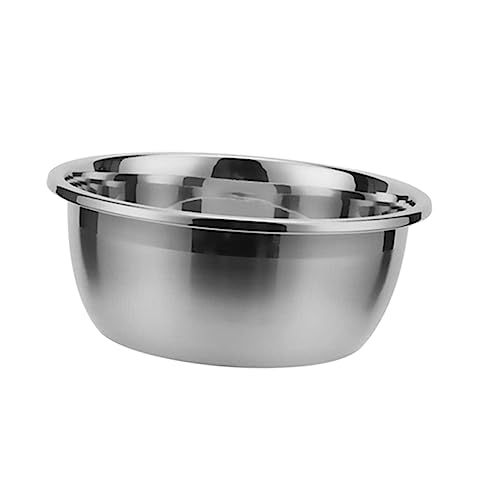 GALPADA Ciotola Per Mescolare in Acciaio Inossidabile Contenitore Per Alimenti Pentola Per Zuppa Impilabile Resistente e Per Cucina e Frigorifero