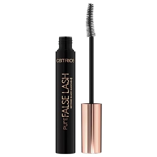 Catrice Cosmetics Máscara de pestañas negra Pure False Lash Beyond Black, de larga duración, dar volumen, Efecto pestañas artificiales, intensivo, color intenso, 10 ml