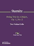  String Trio in A Major, Op. 1, No. 2 - Violin 1 (English Edition)