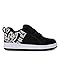 DC Shoes Women's Court Graffik Sneaker, Black/Leopard, 7.5