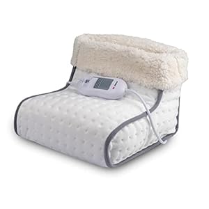 JUNG ALPINA Fusswärmer, elektrische Fußheizung, 3 Temperaturstufen, für Schuhgrößen bis 46, 100 Watt