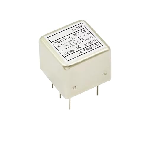 Filtro de potencia de una sola sección YB100-1A/3A/6A/10A para placa de circuito impreso de 220V
