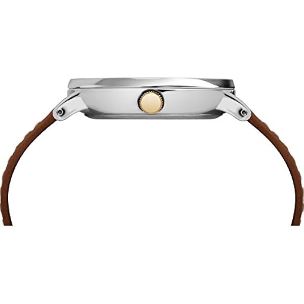Timex Män analog kvartsklocka med läderrem TW2R639009J, Ljusblå, Southview-klocka