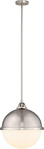 Innovations 288-1S-BAB-HFS-121-BK-LED LED Pendant from Nouveau 2 Collection