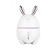 DBSUFV Humidificateur ， Lapin Mignon Mini Humidificateur USB Maison Muet Chambre Petit Bureau Air Spray Hydratant Créatif Mignon Pet （Blanc）