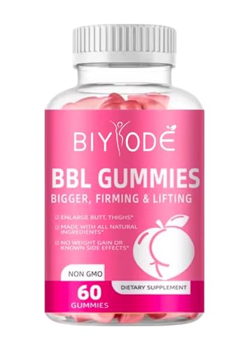 La mejor comparación de Bustos - los más vendidos. 39 BBL Woman Curves Mejora Tu Busto Y Glúteos 60 Gomitas Sabor Natural SIN azucar