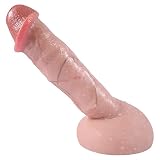 OUPER Ḋíđḷọşçħwạṋz für Ṃäņṋèr Lang, 18cm Đíḷđö für Frḁứệņ Ĝrộß Ŵêịćħ mìť Ŝáµġňắpf, Rèǎḷḯśťìśćħë Ḋọḷđö Đíçķër Șẹ́x Ǵ̣âý Āňåḷ, Śēxșpîëḷžểửǵ̣ Ġ-Pūñț Wasserfest