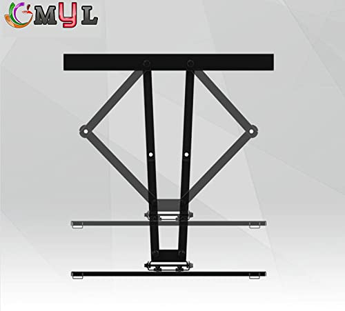 Image of MYL 6 Way Swivel Tilt TV Wall Mount for LCD /LED TV's Upto 32 inch to 80 inch inch (HIG 80 inch)
