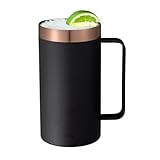 シービージャパン タンブラー 500ml ブラック 真空断熱 2層構造 ステンレス製 喉越しを楽しむジョッキ UCA