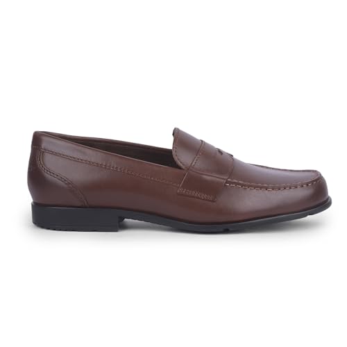 Mocasines hombre Rockport Classic Penny, la solución al cansancio diario con elegancia marrón 7