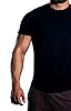 MKR Quick Drying Breathable Cooling Short Sleeve Sports T-Shirt with UPF40+ Sun UV Protection (Dark Navy, 4XL) #1
