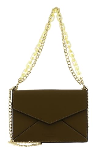 Sac de soirée Kira bandoulière vert Leaf/Gold pour vos sorties et cocktails