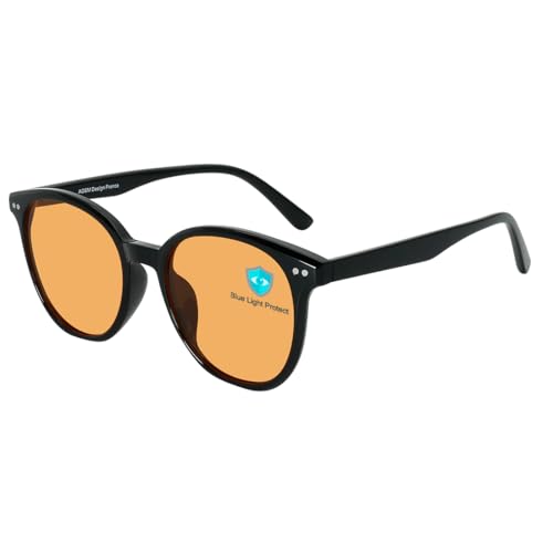 Image of AOSM Gaming Glasses 99.99% Blue Light Blocking Glasses for Men Ultimate Protection for Gaming Anti-Glare and Anti-Fatigue