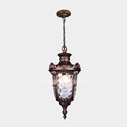 Plafonnier rétro E27 et lustre extérieur pour sécuriser un pavillon sombre